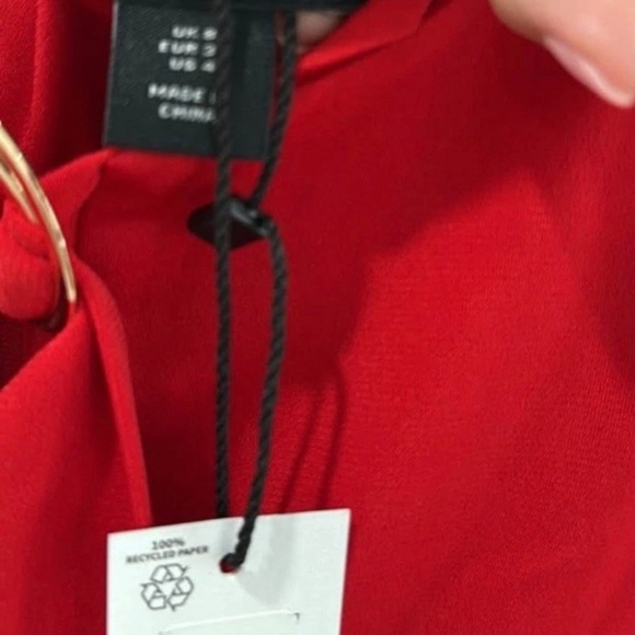 Karen Millen mini dress NWT size 4 - Picture 3 of 4